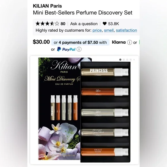 Gucci Beauty, kilian discovery set, sublime Tory Burch - Picture 3 of 4